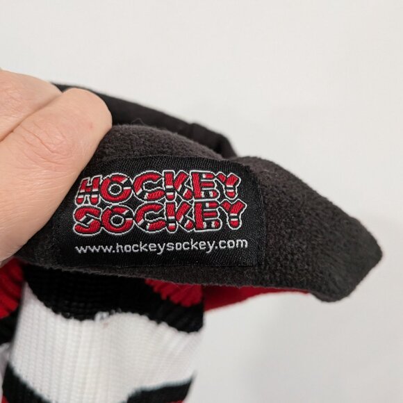 Ottawa Senators NHL Hockey Sockey Sock Hat Toque Red Black White One Size - Picture 5 of 5